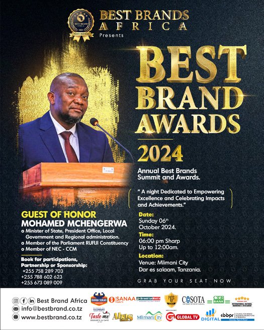 Best Brand Awards Africa event identity and campaign visuals 3 of 3