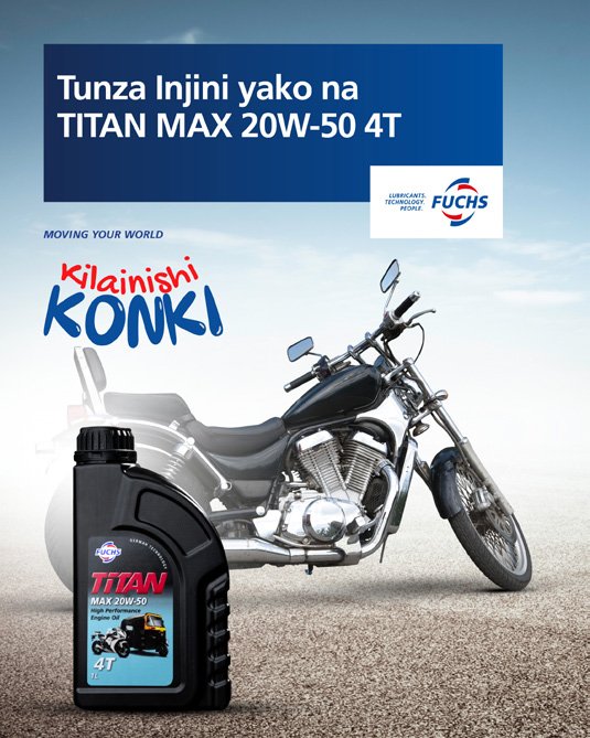 FUCHS Lubricants product-awareness campaign visuals 2 of 3