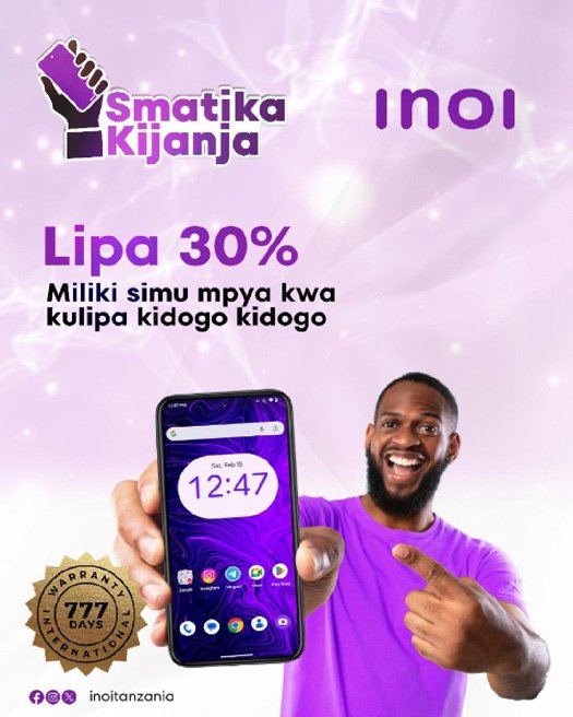 INOI Phones smartphone campaign visuals