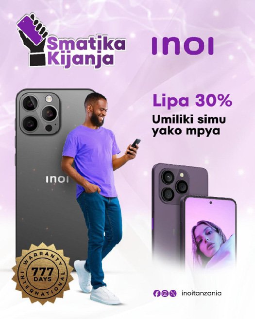 INOI Phones smartphone campaign visuals 2 of 3