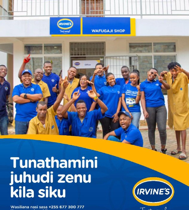 Irvine's Tanzania seasonal social-media visuals 2 of 3